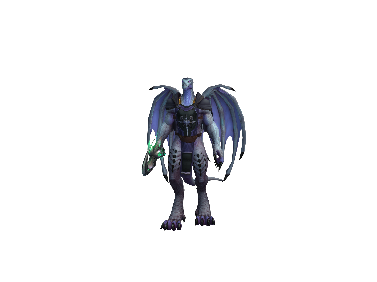 Dragritt 3D character render