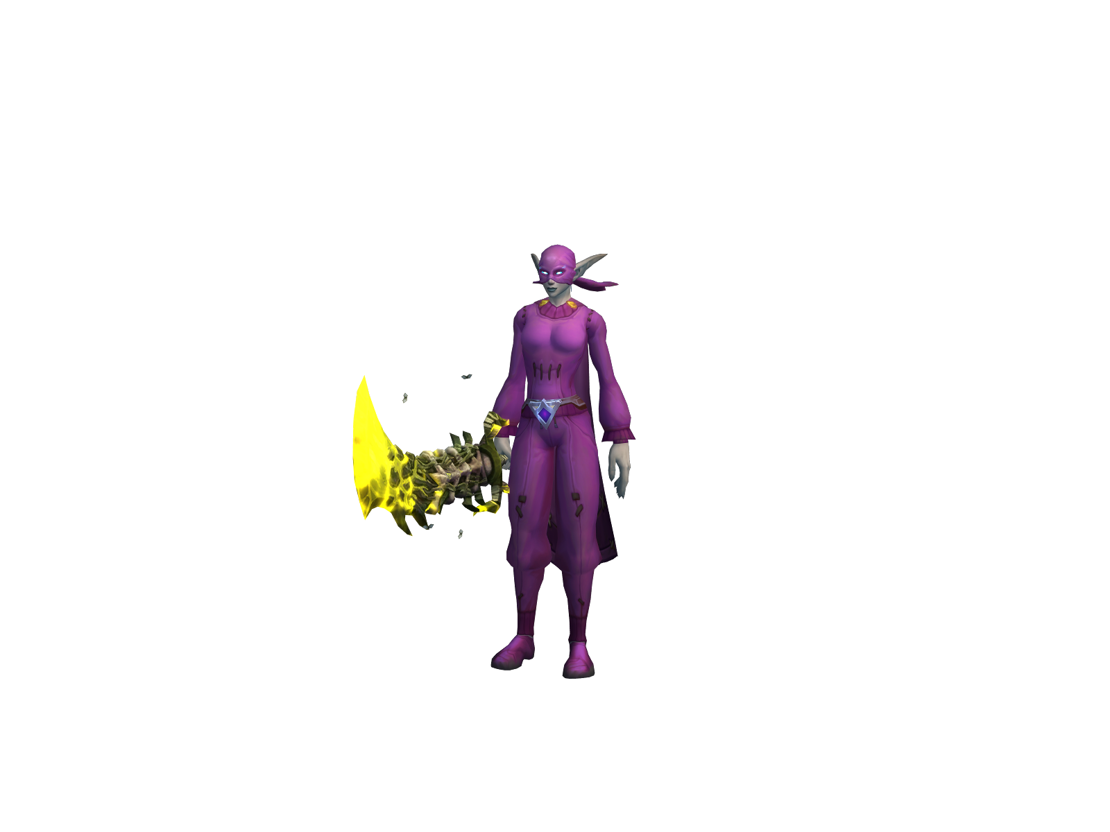 Umno 3D character render