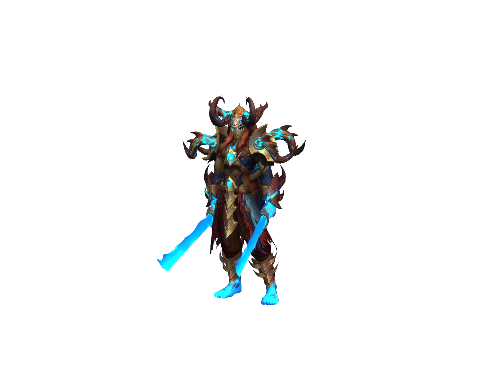 Heavenfade 3D character render