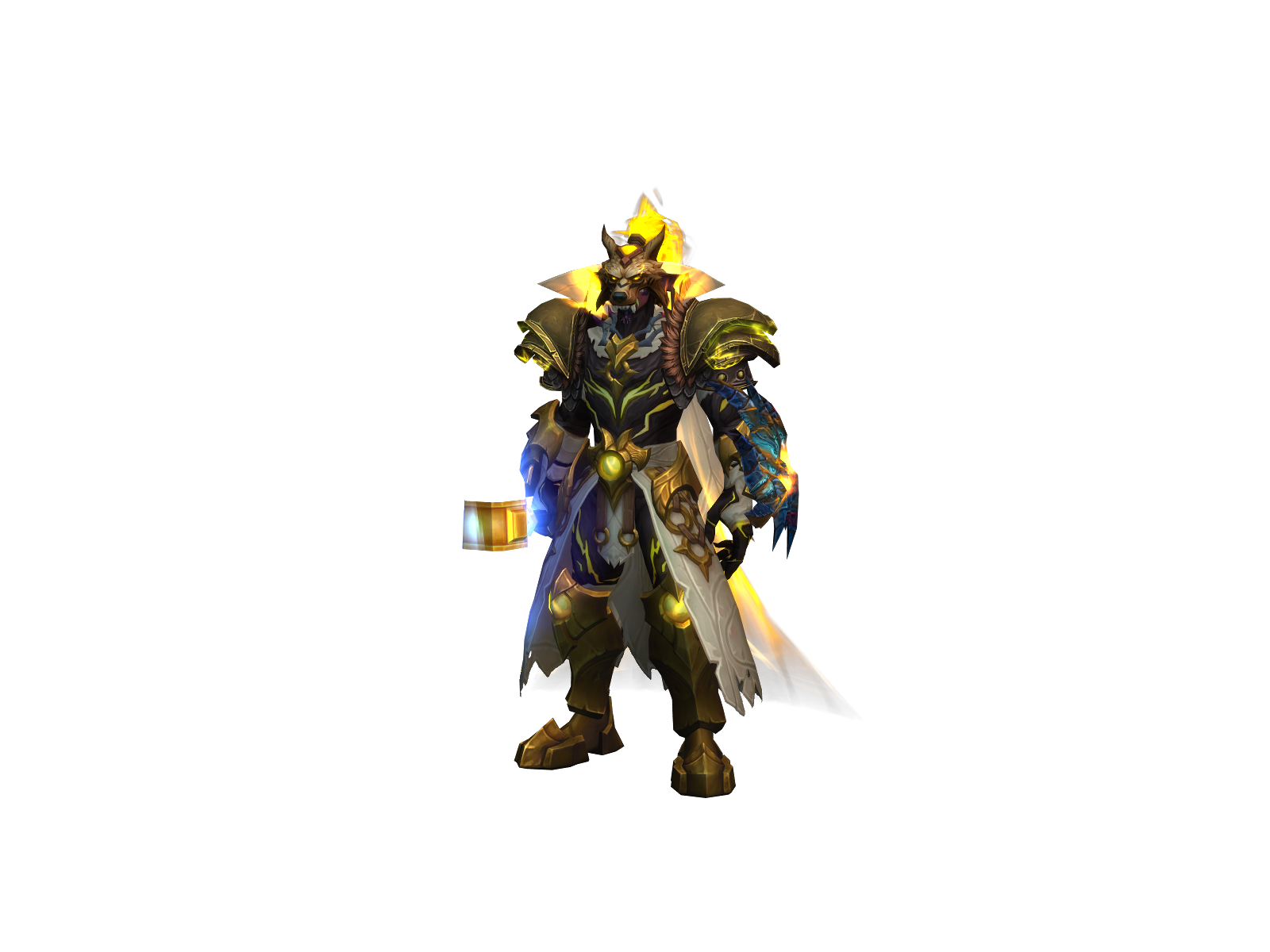 Earthcaller 3D character render