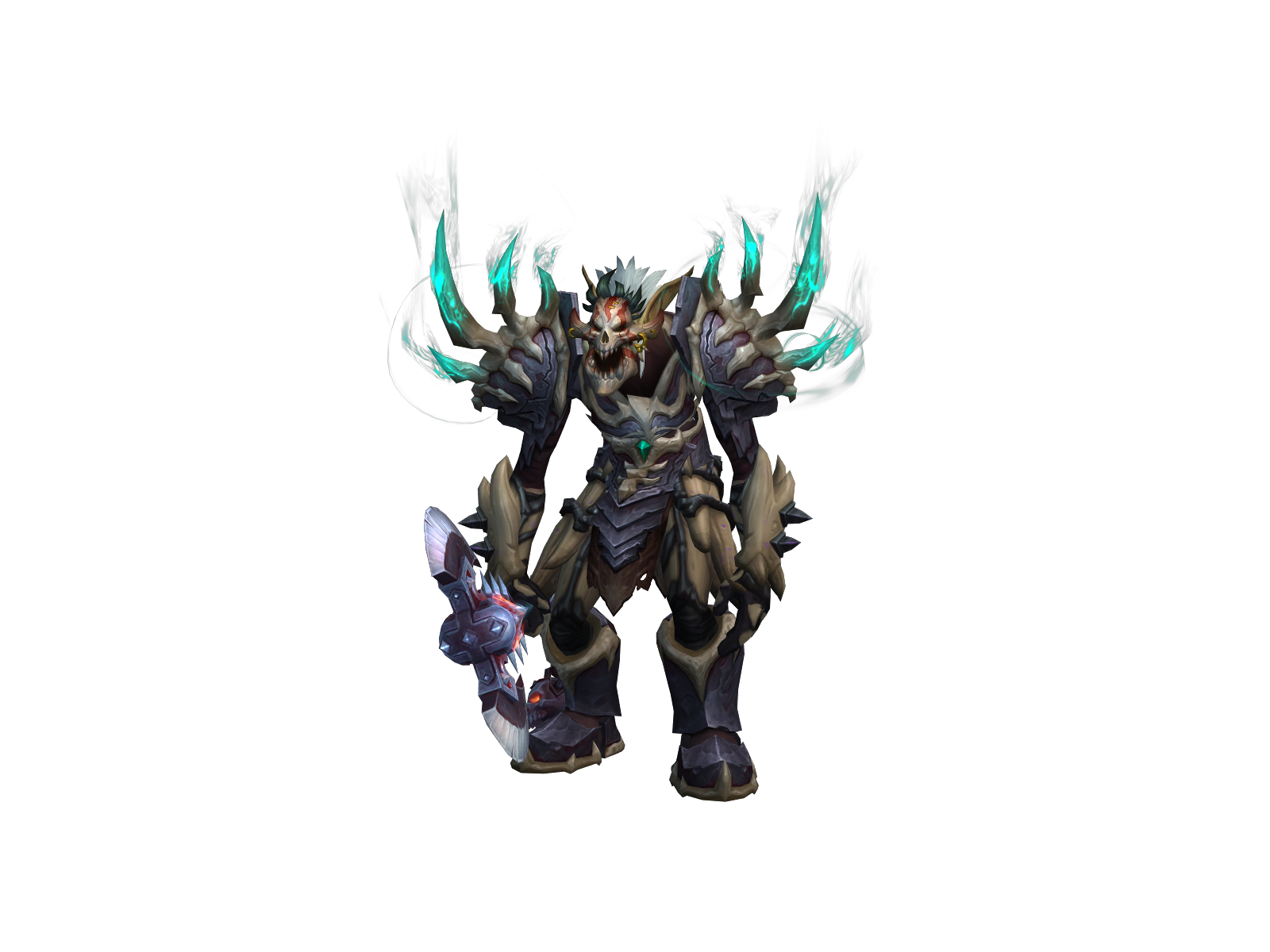 Anub 3D character render