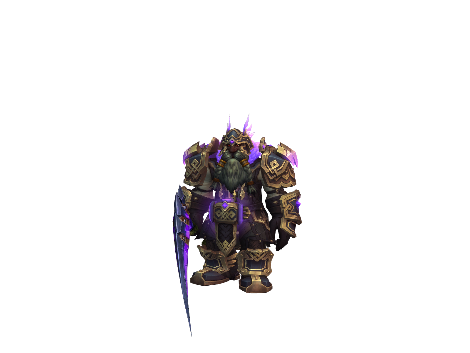 Grimmonk 3D character render