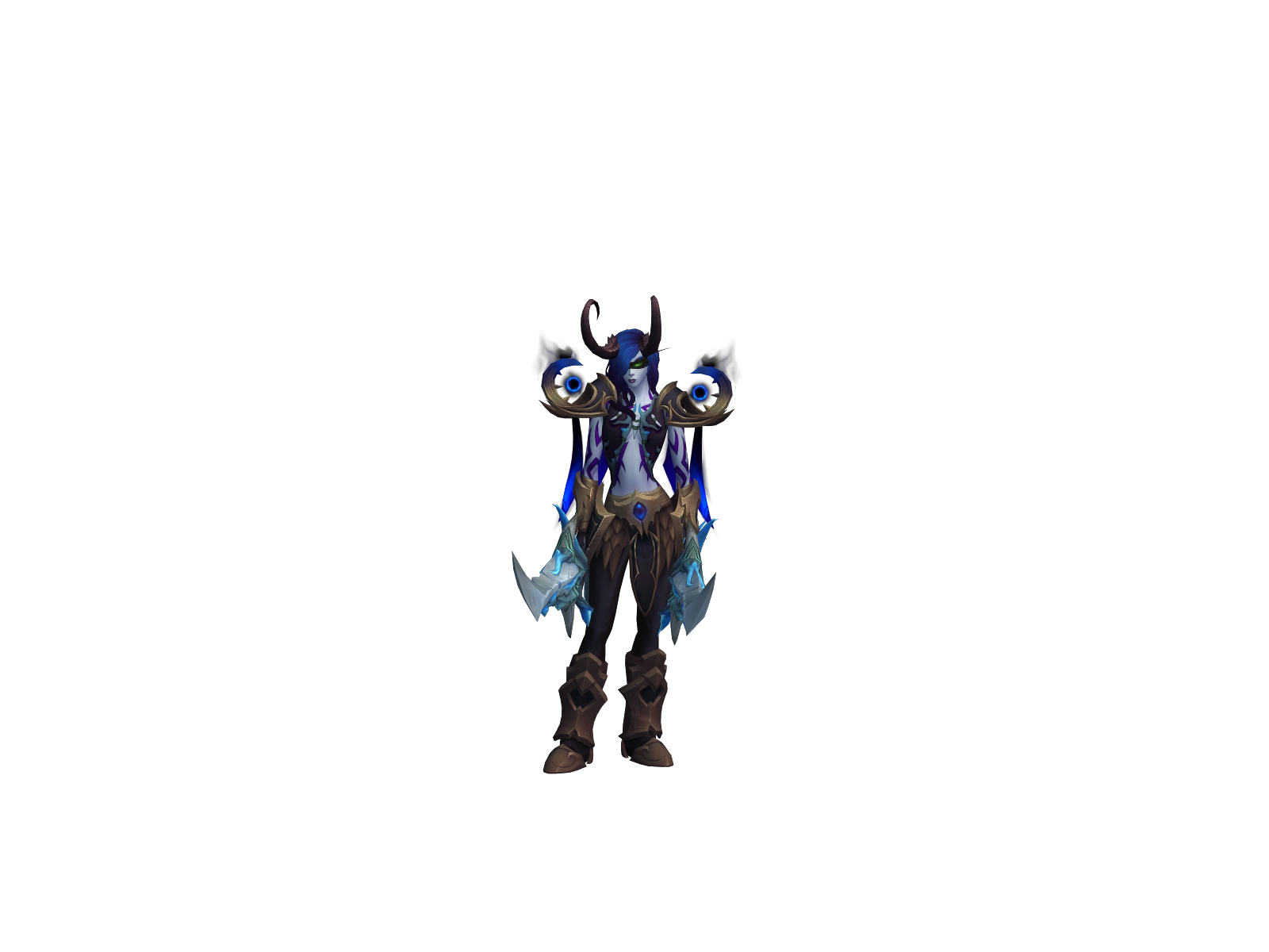 Dmnslyr 3D character render