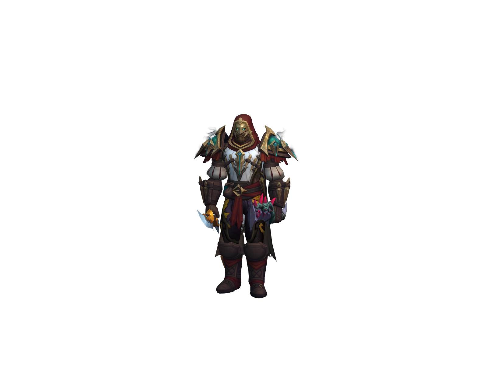 Prat 3D character render