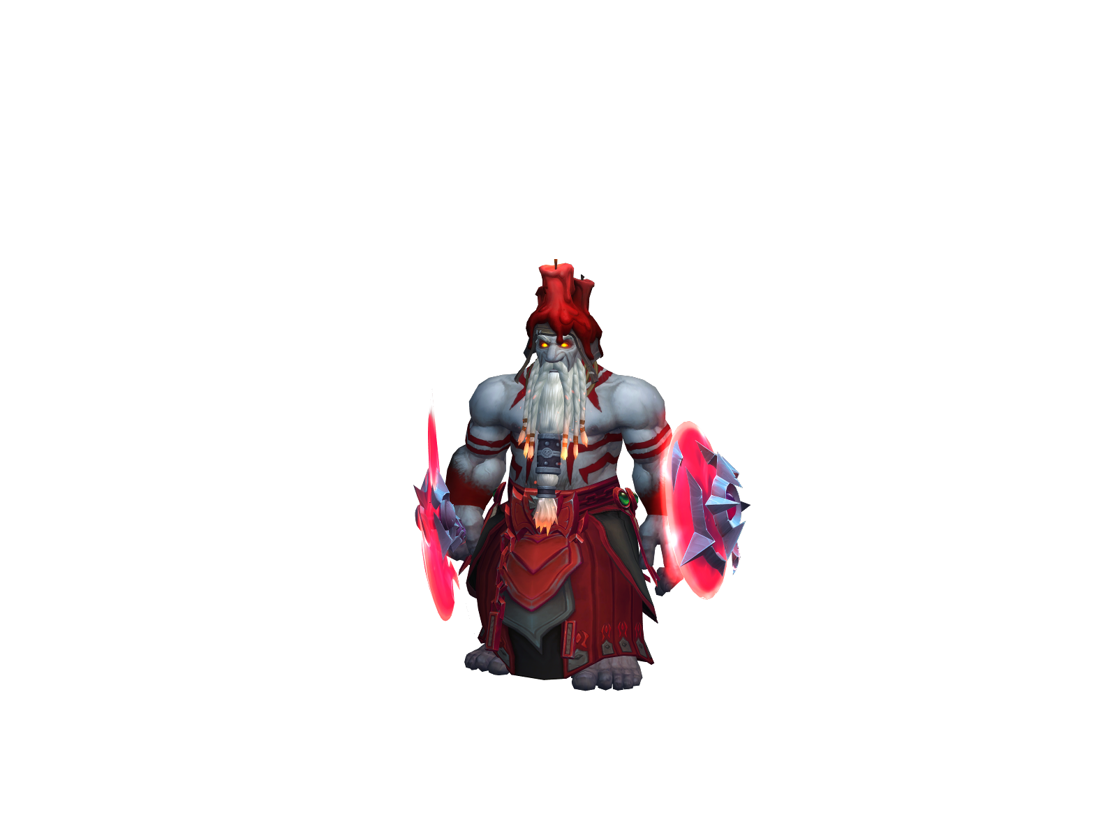 Wack 3D character render