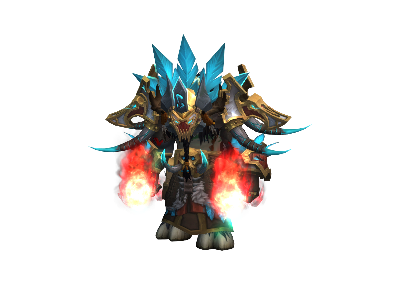 Twarksha 3D character render