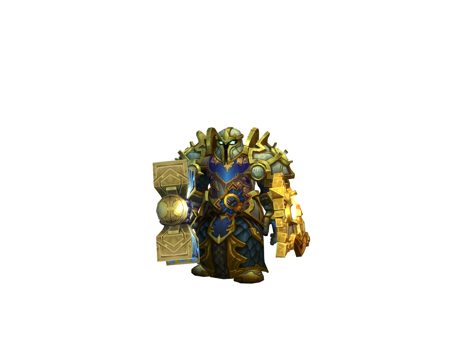 World 3D character render