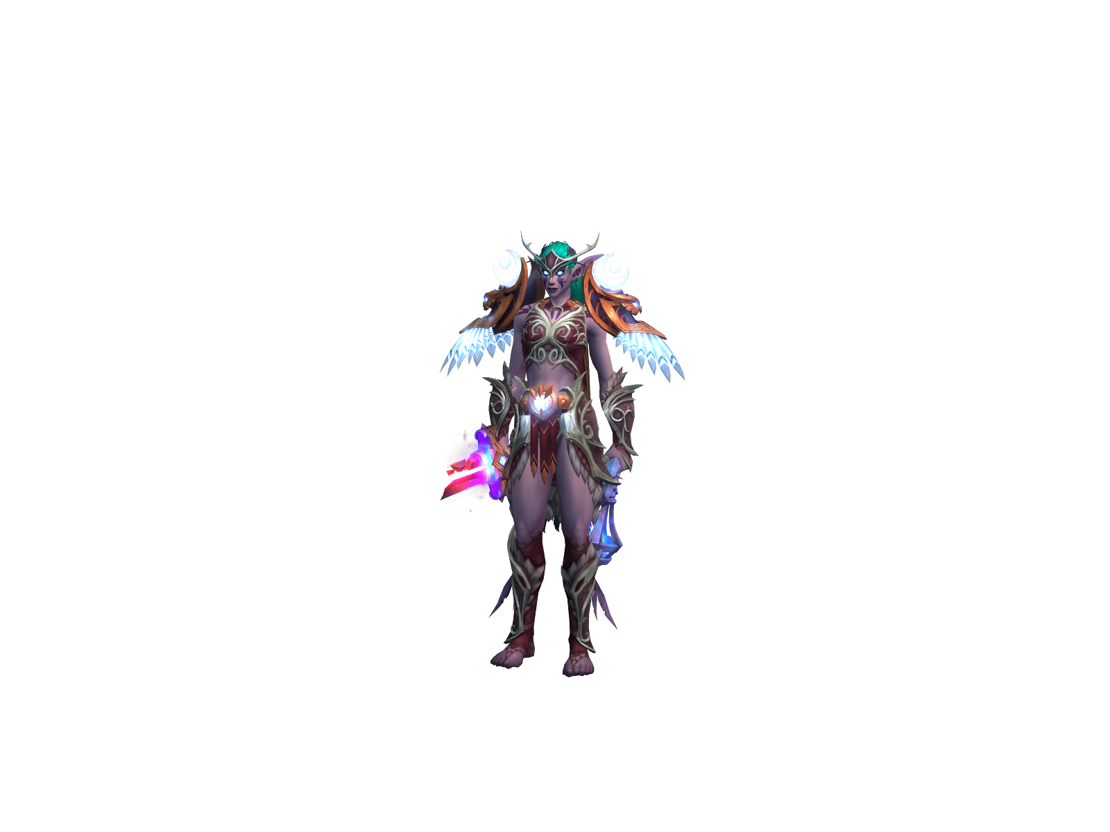 Legendrika 3D character render