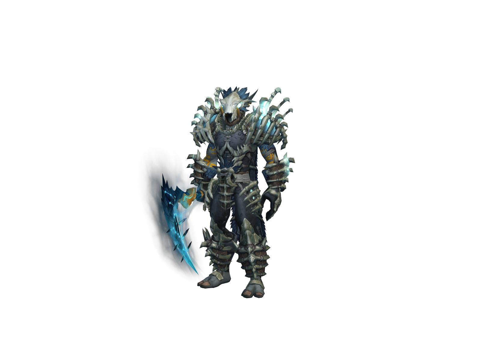 Tombs 3D character render