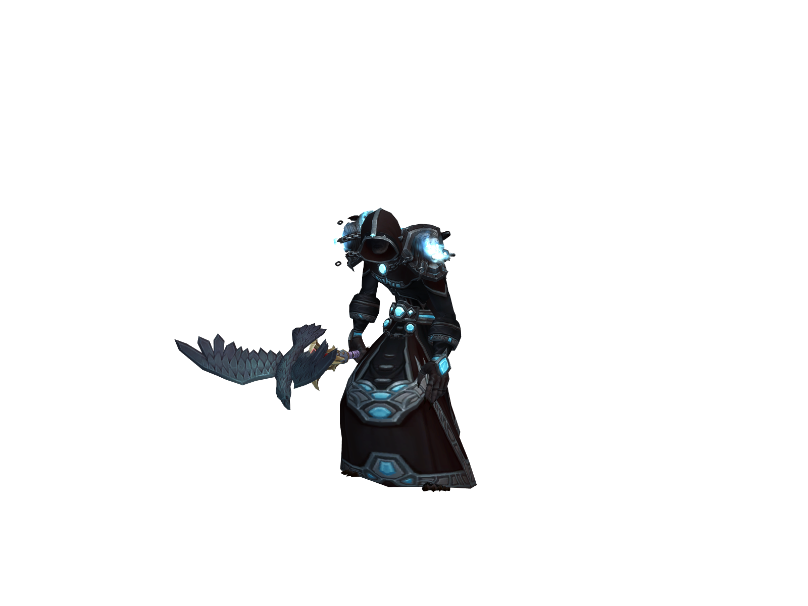 Sped 3D character render
