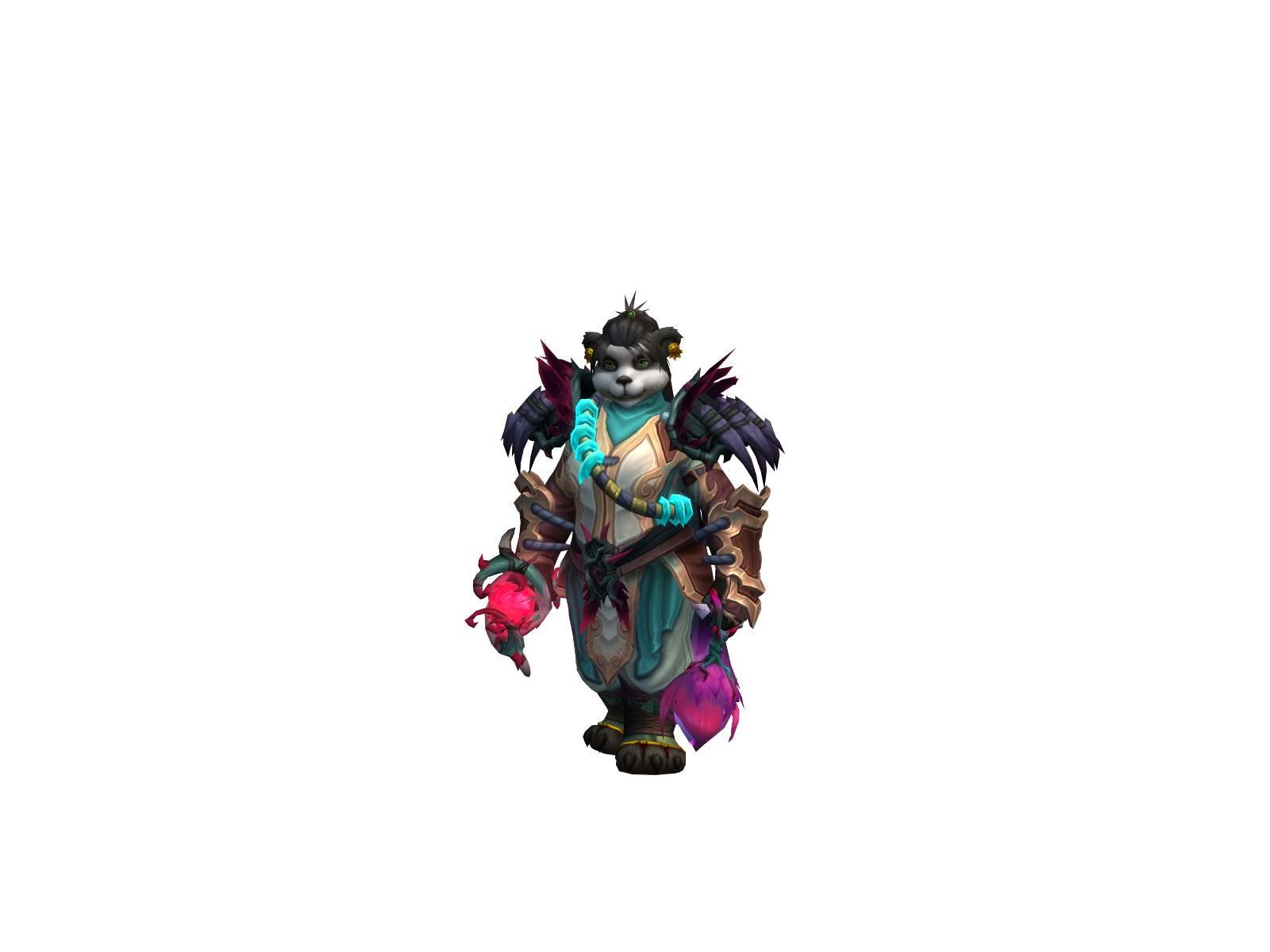 Mochia 3D character render