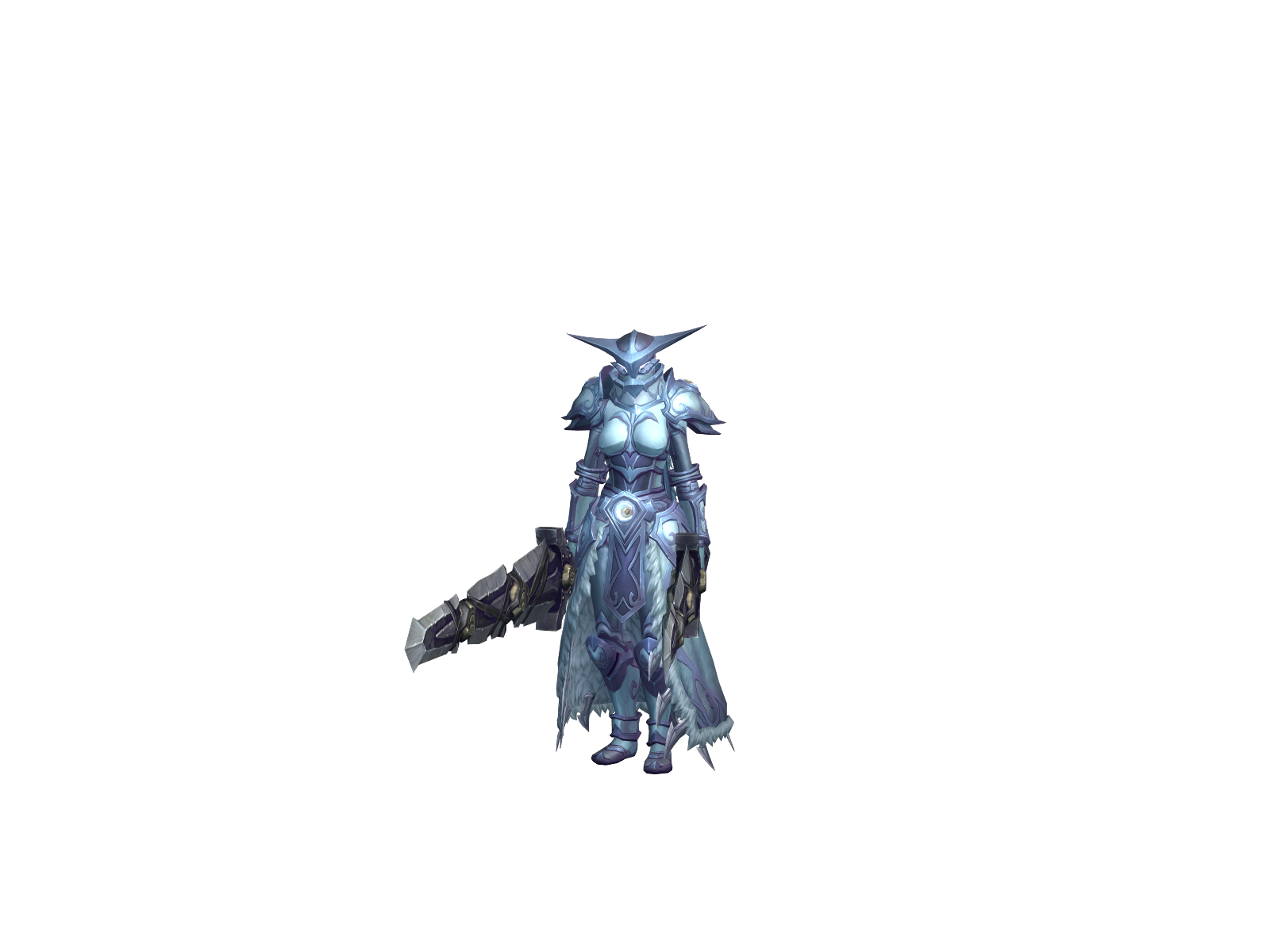 Waralan 3D character render