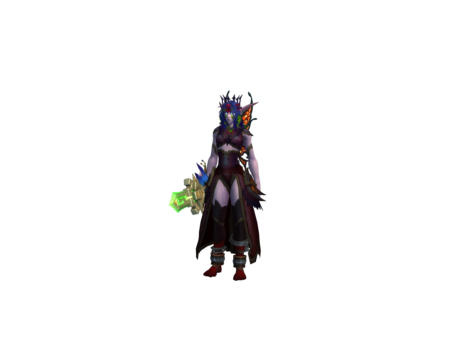 Riaka 3D character render