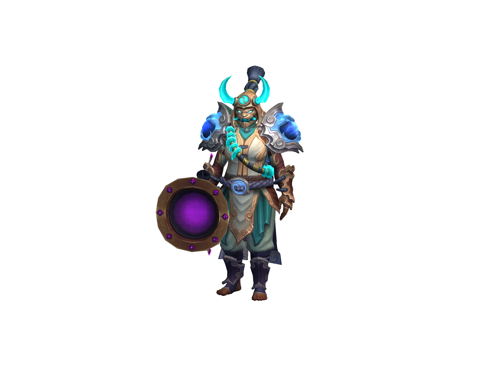 Mipchi 3D character render