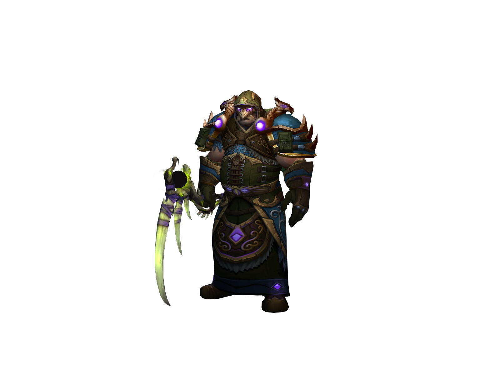 Marsharn 3D character render