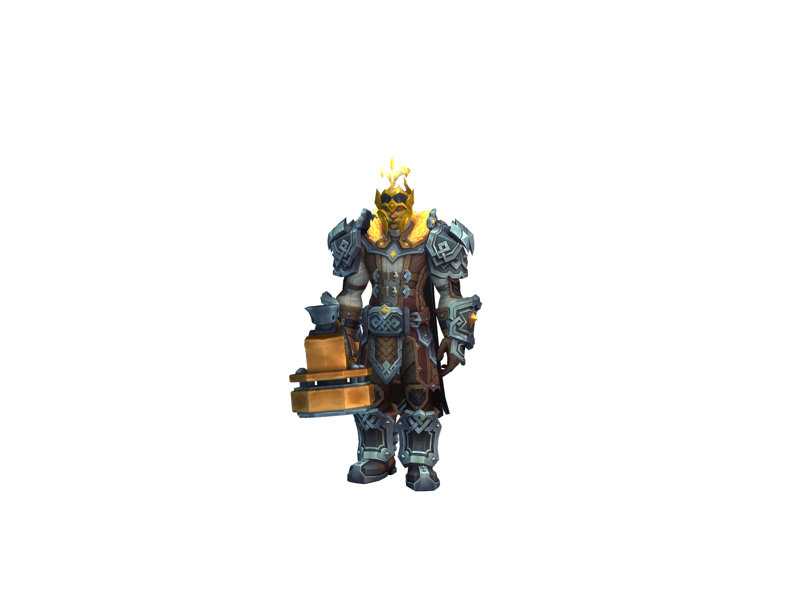 Luciusvar 3D character render