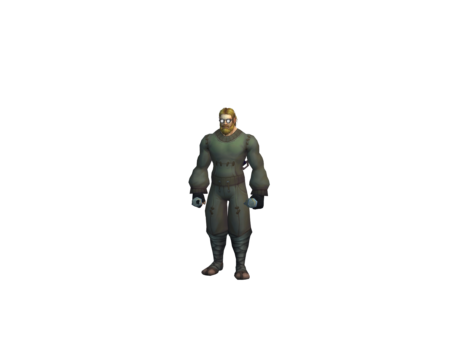 Tatantaca 3D character render