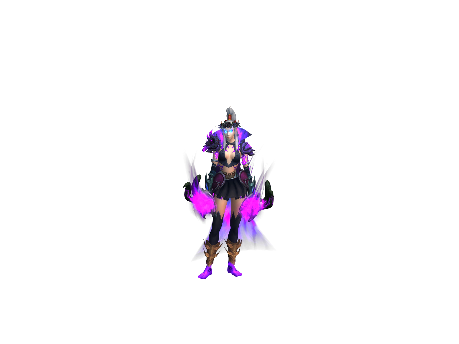 Senessara 3D character render