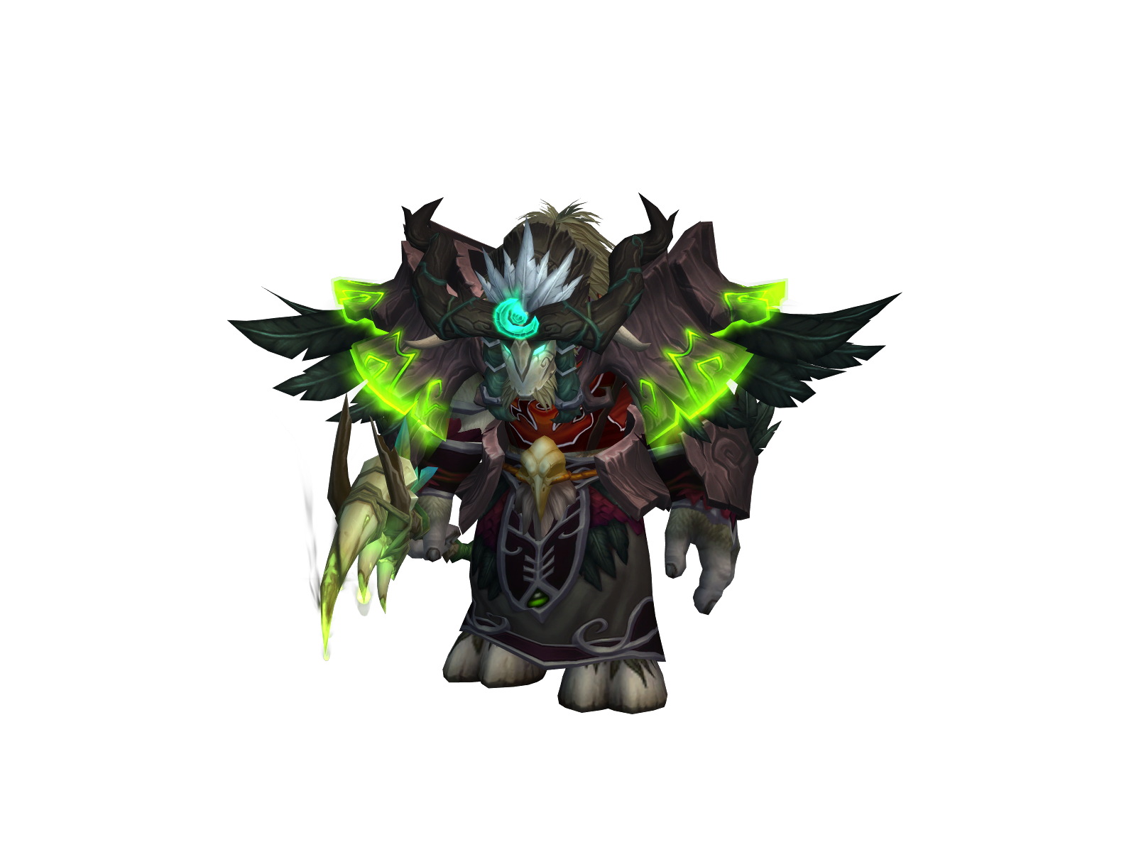 Climanrules 3D character render