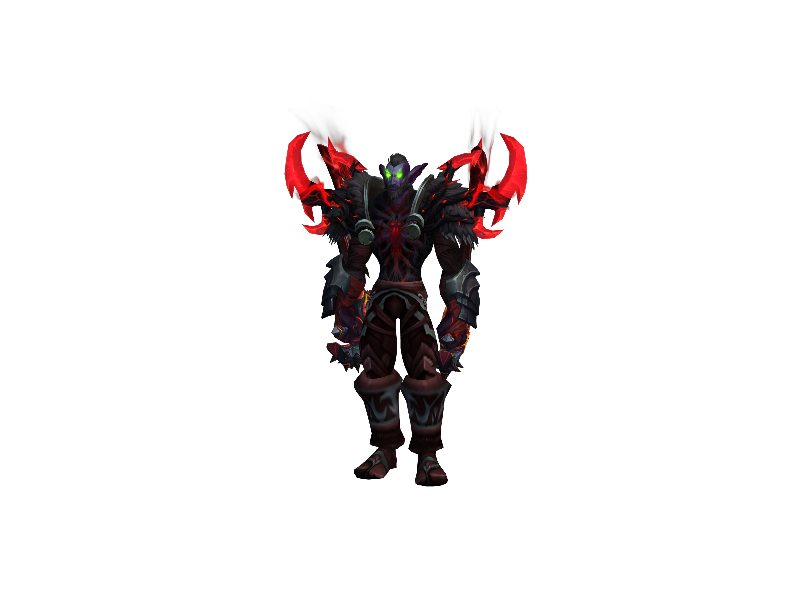 Nekrottica 3D character render