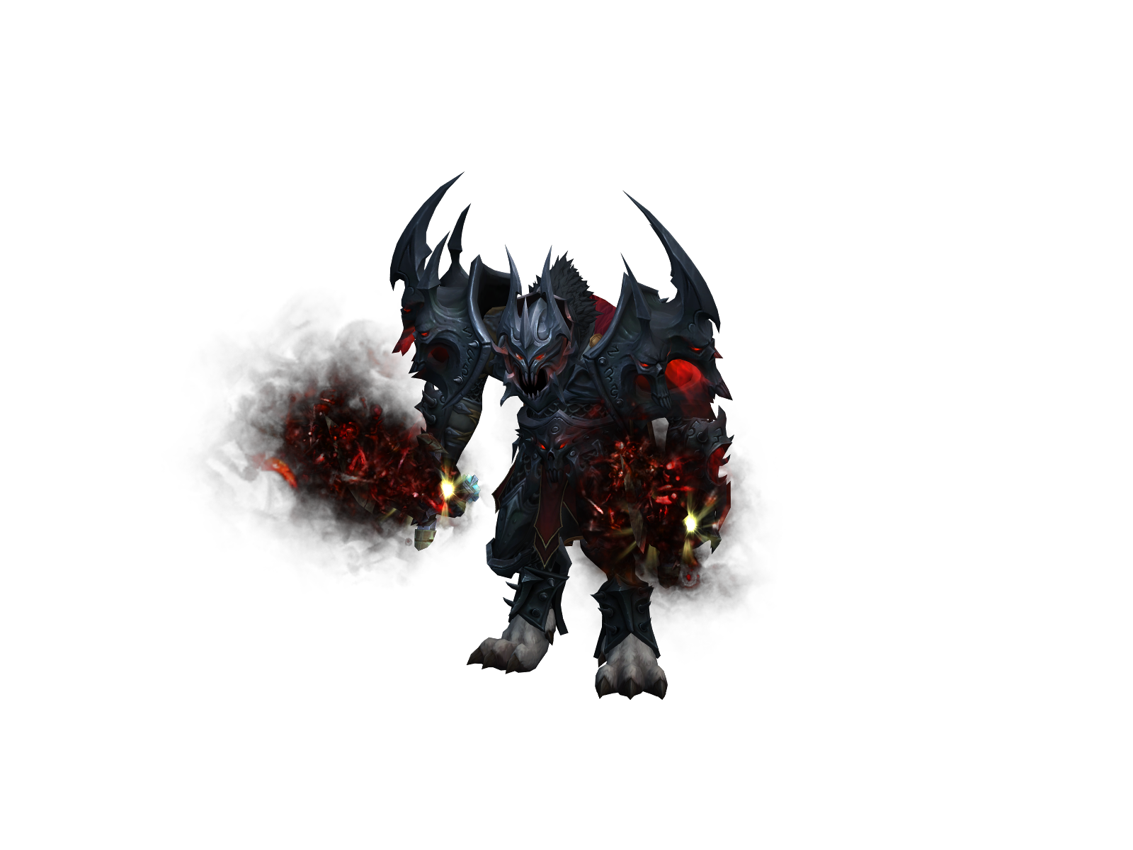 Galius 3D character render