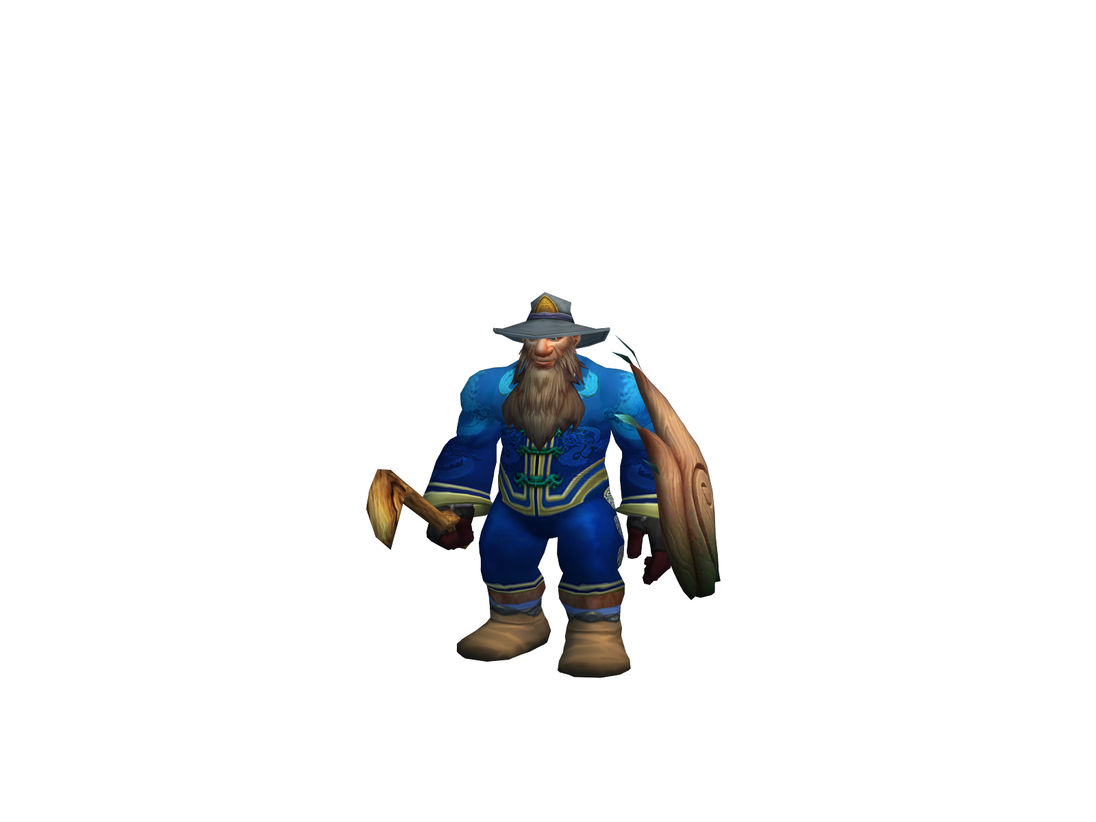 Tombombadill 3D character render