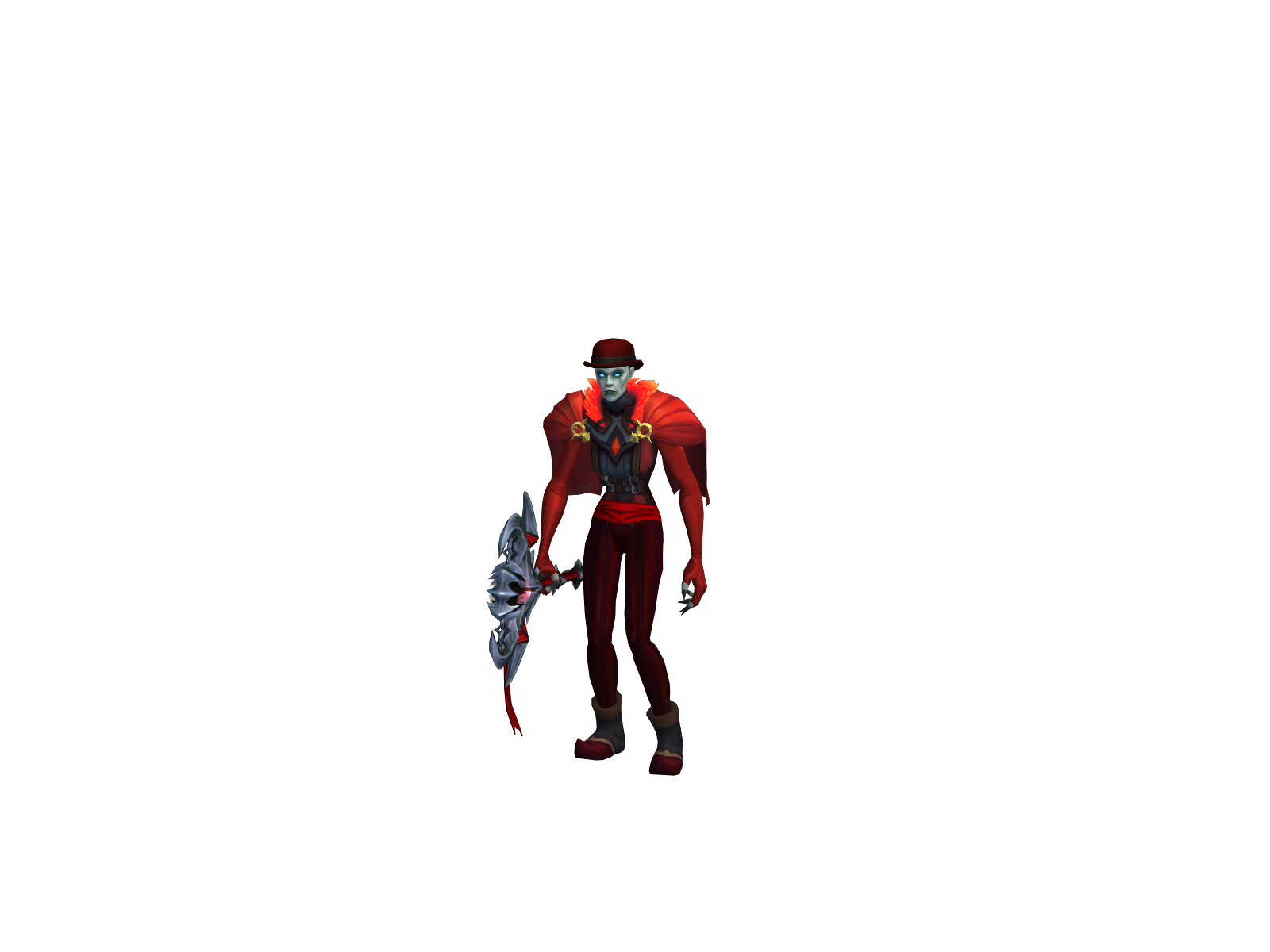 Jökull 3D character render