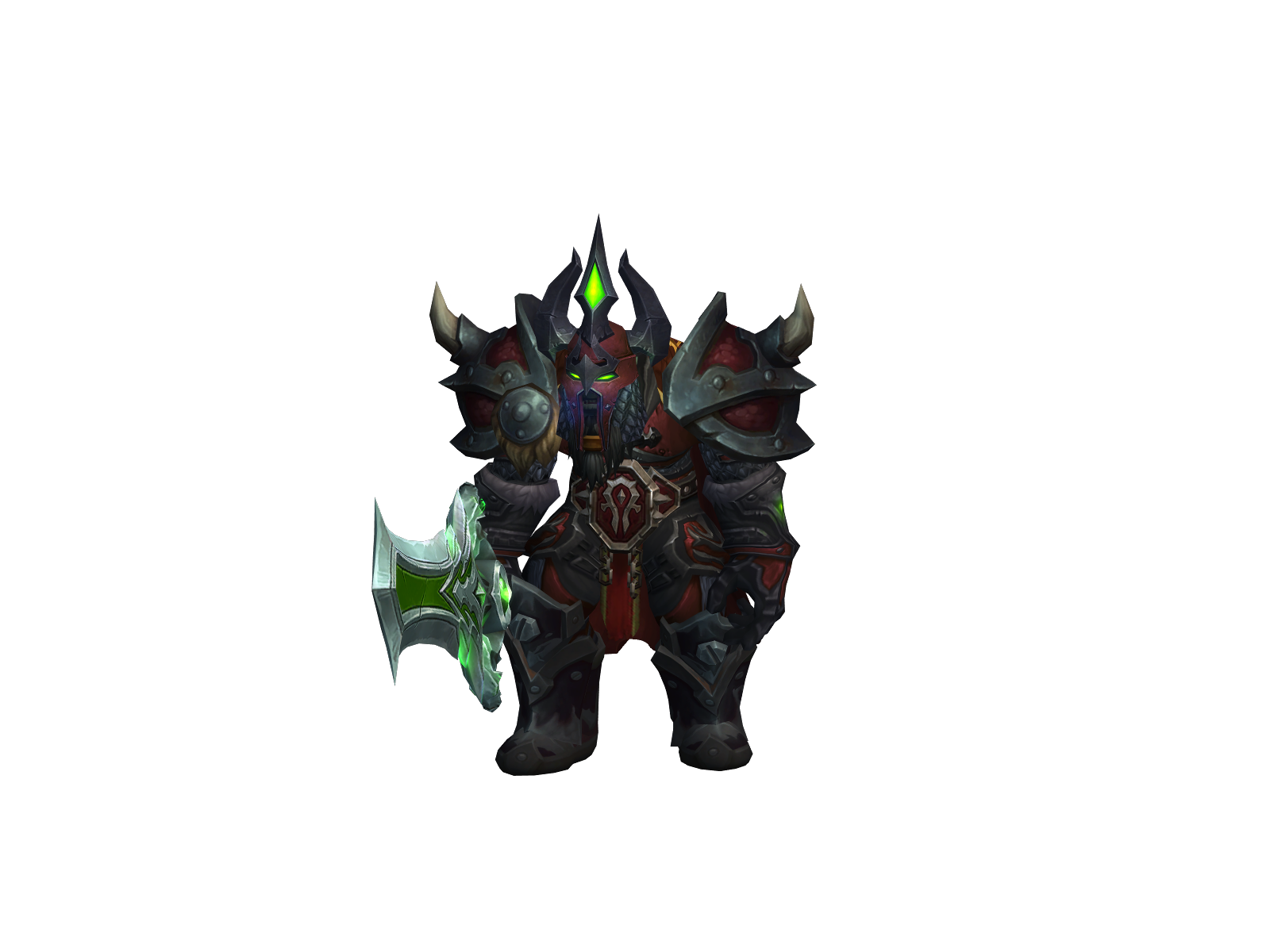 Shadowswords 3D character render