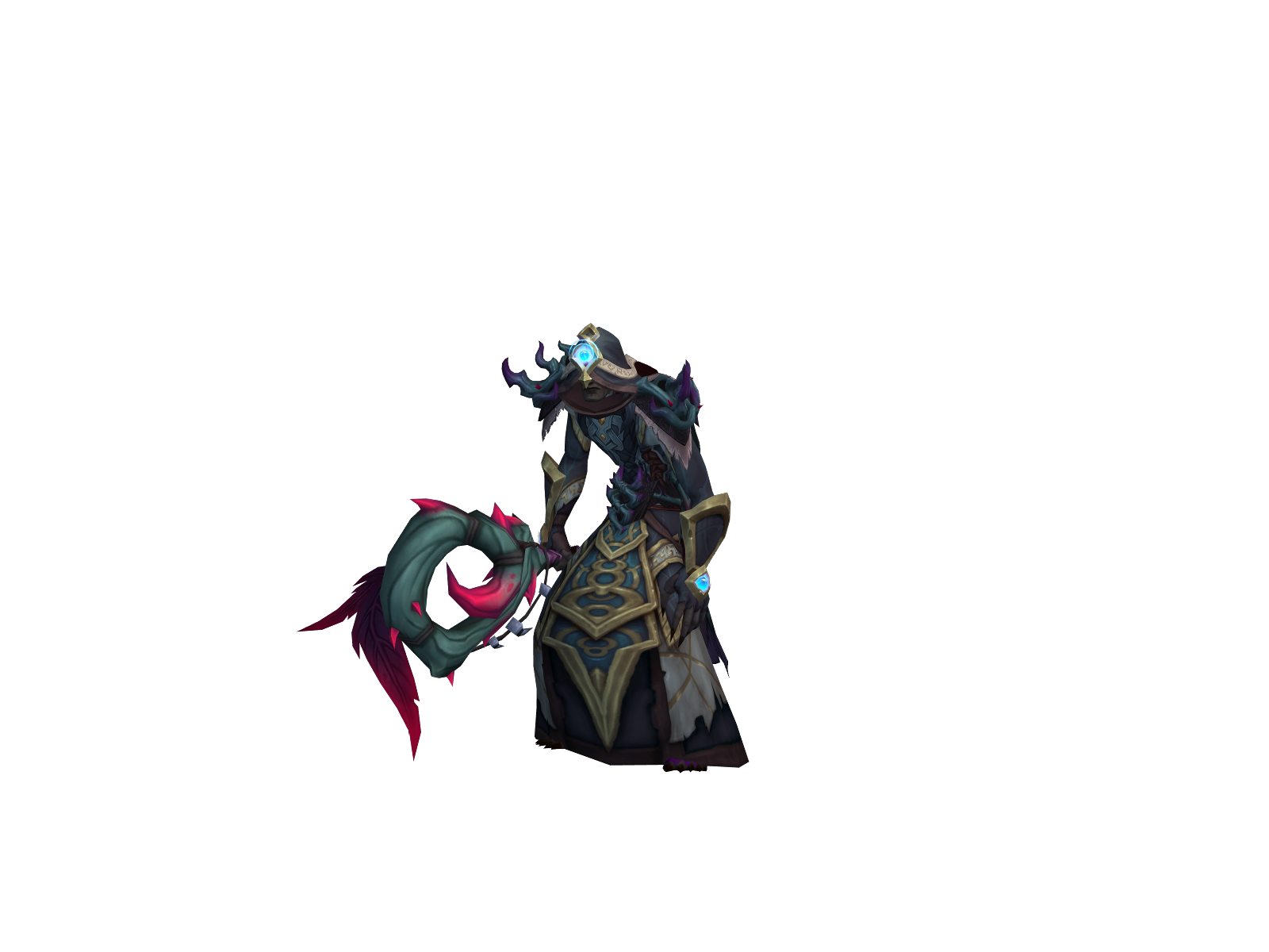 Cotropse 3D character render