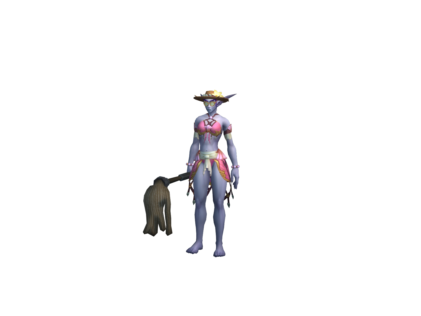 Randal 3D character render