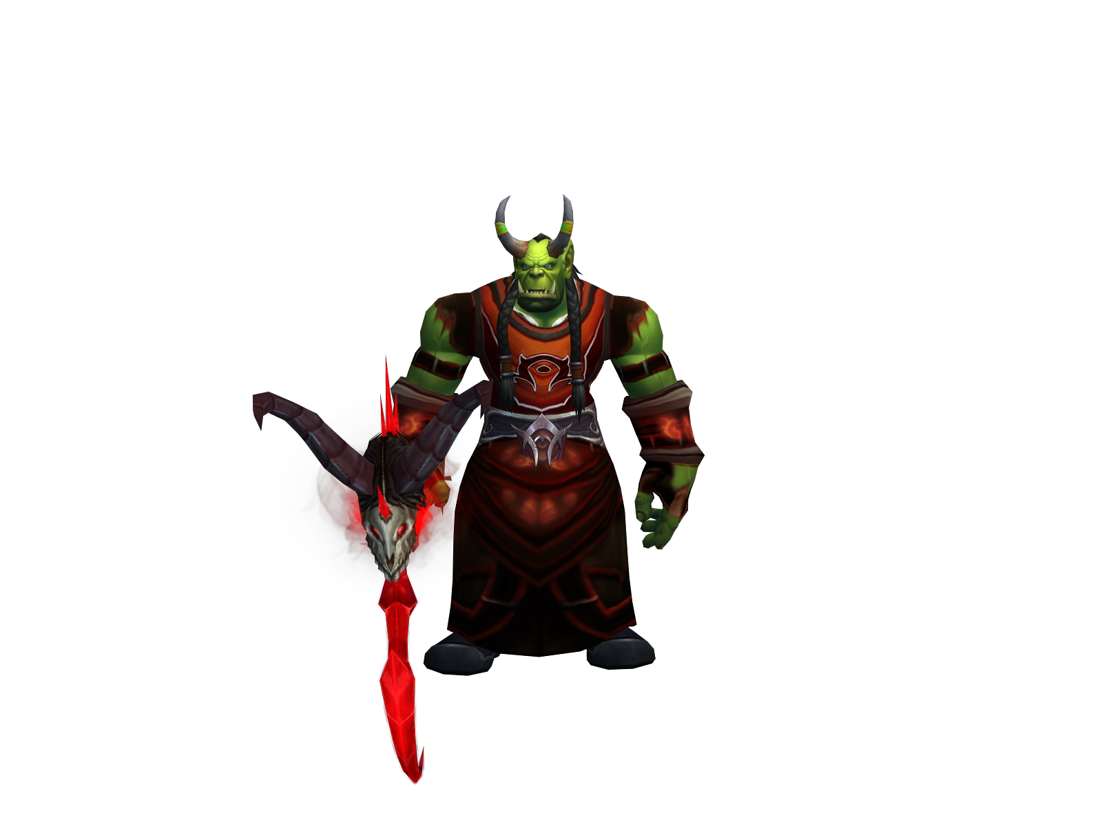 Sevrus 3D character render