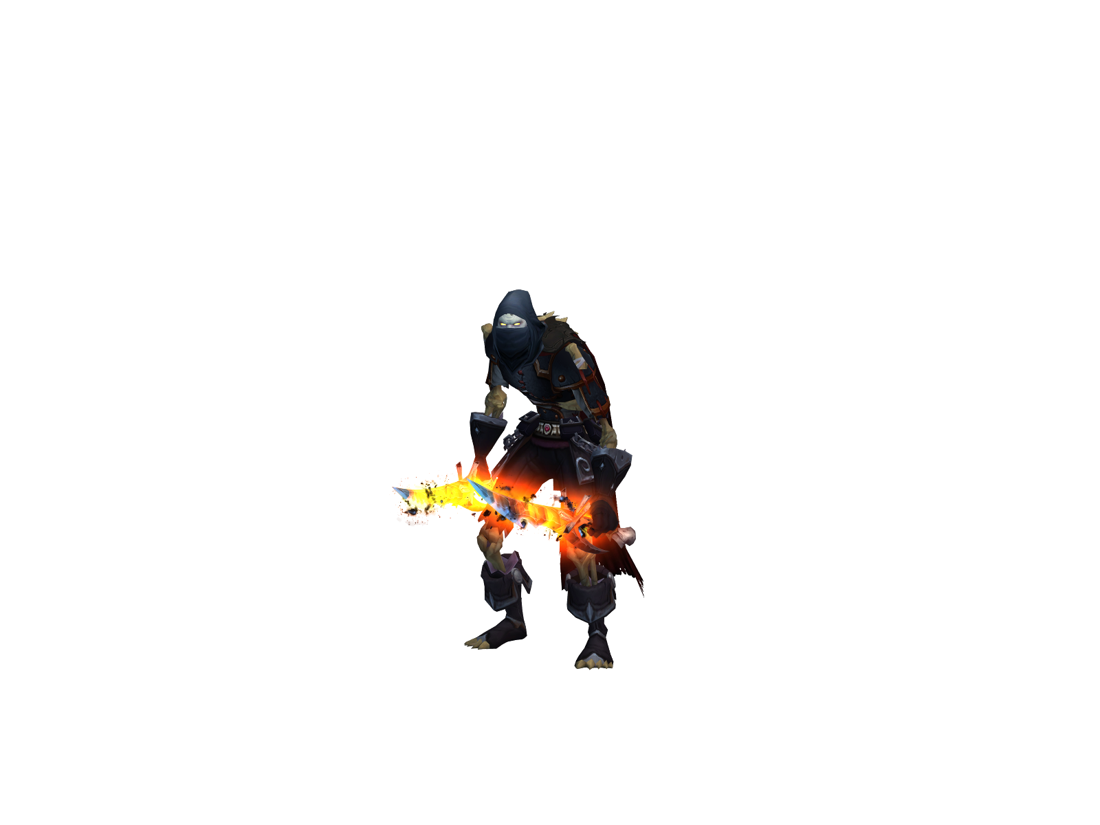 Shadowréaper 3D character render