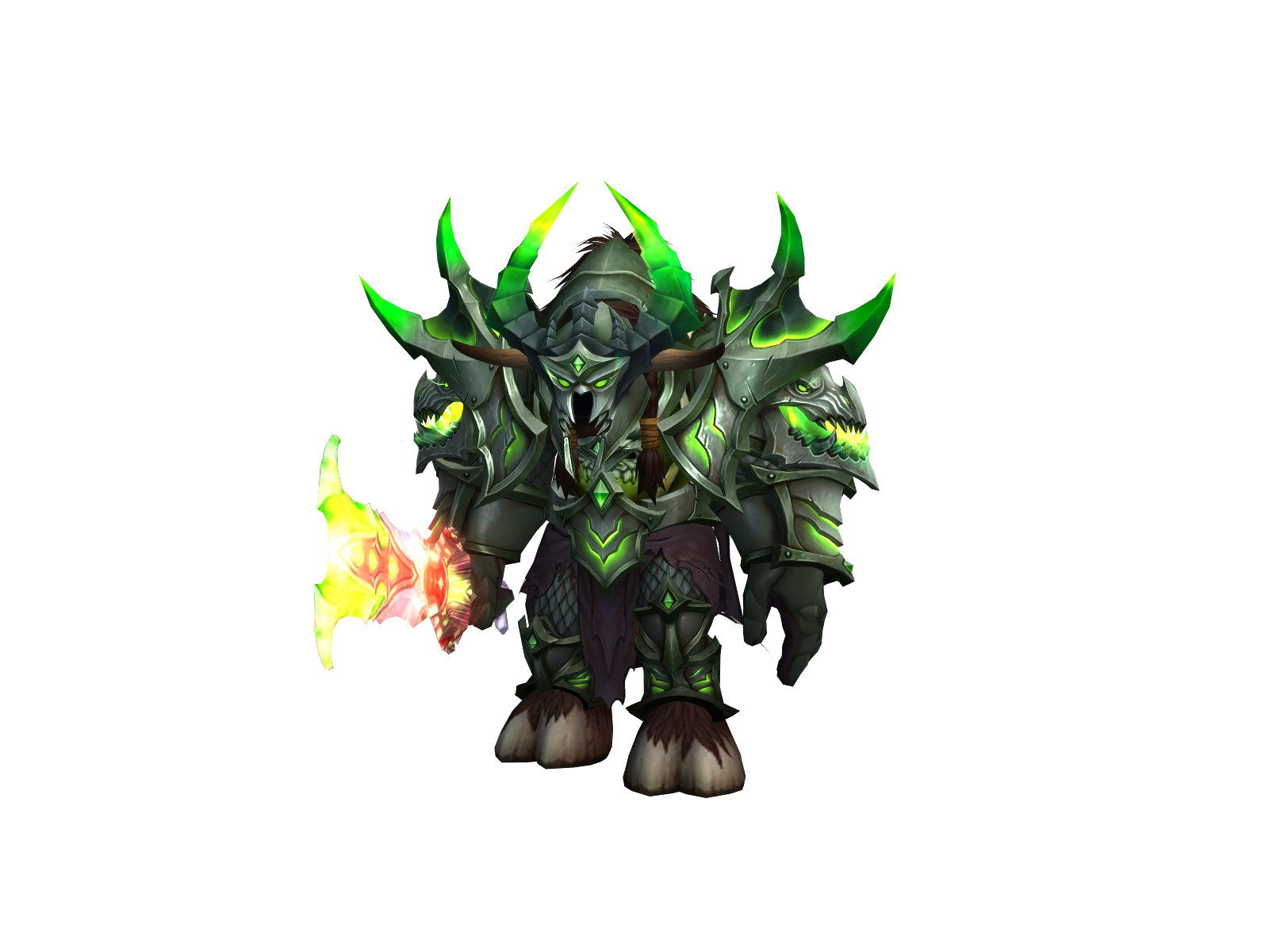 Akkrios 3D character render