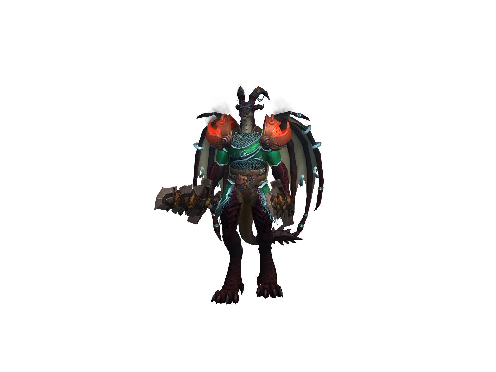 Carntface 3D character render
