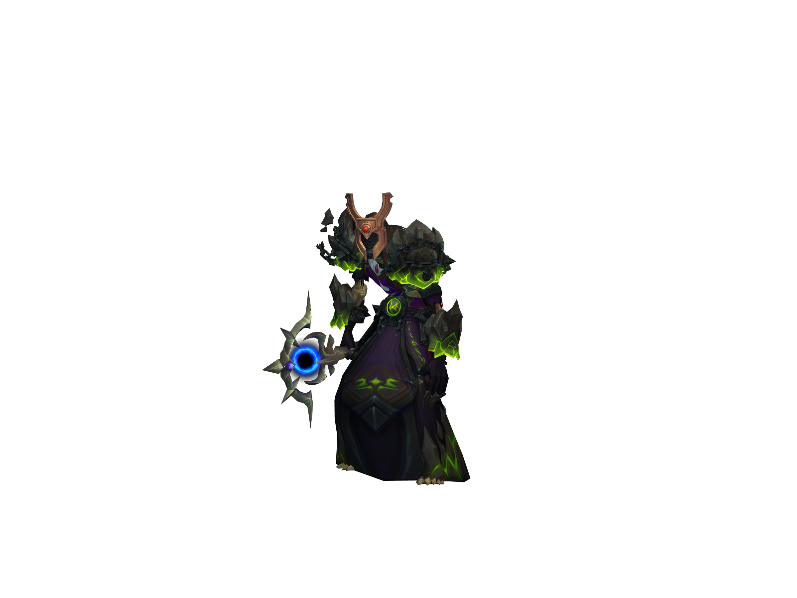 Dogcat 3D character render