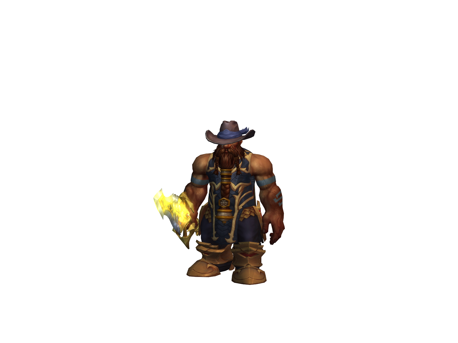 Gagh 3D character render