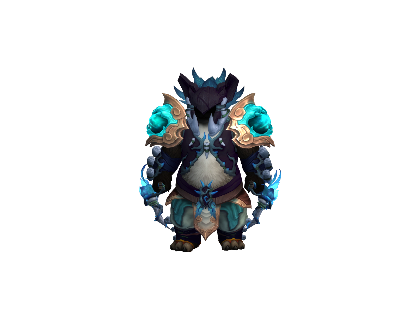 Kungfupandaa 3D character render