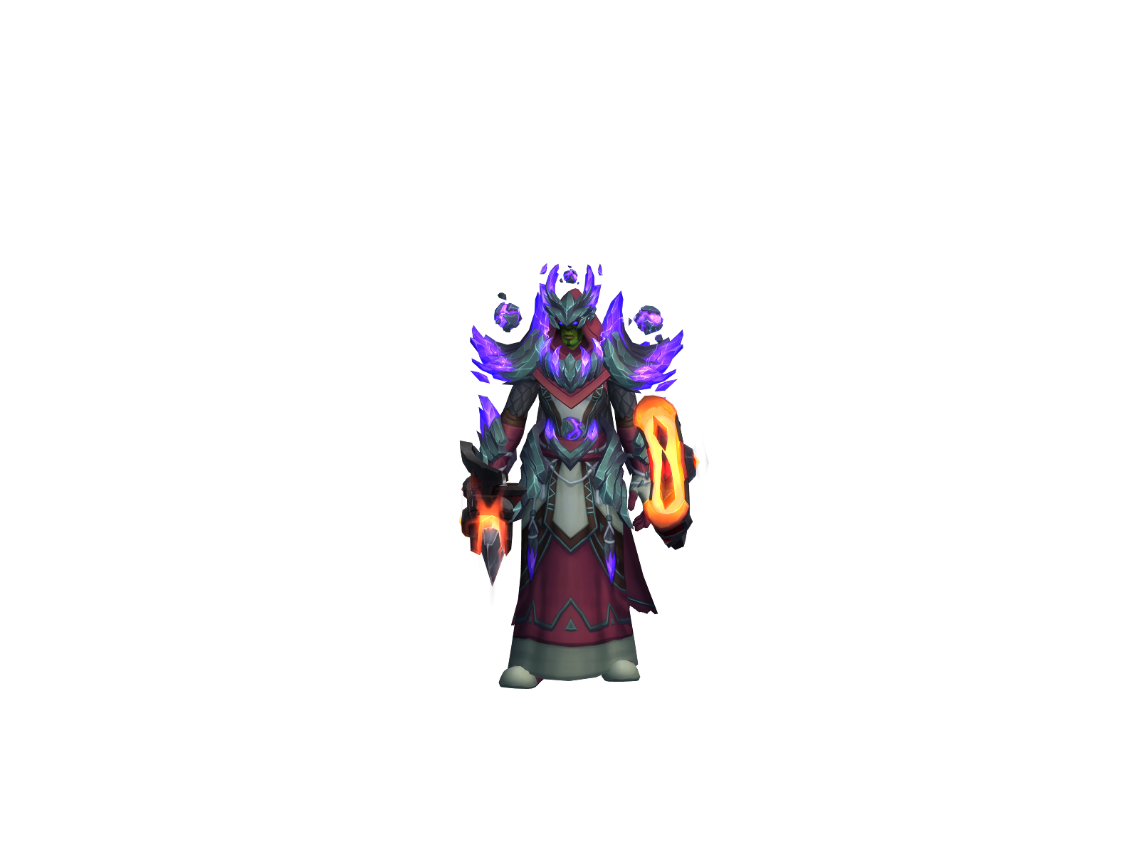 Druzzer 3D character render