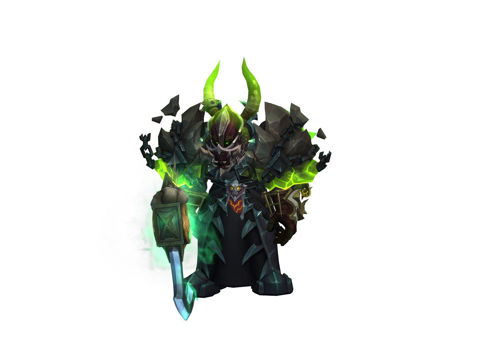 Twarkorc 3D character render