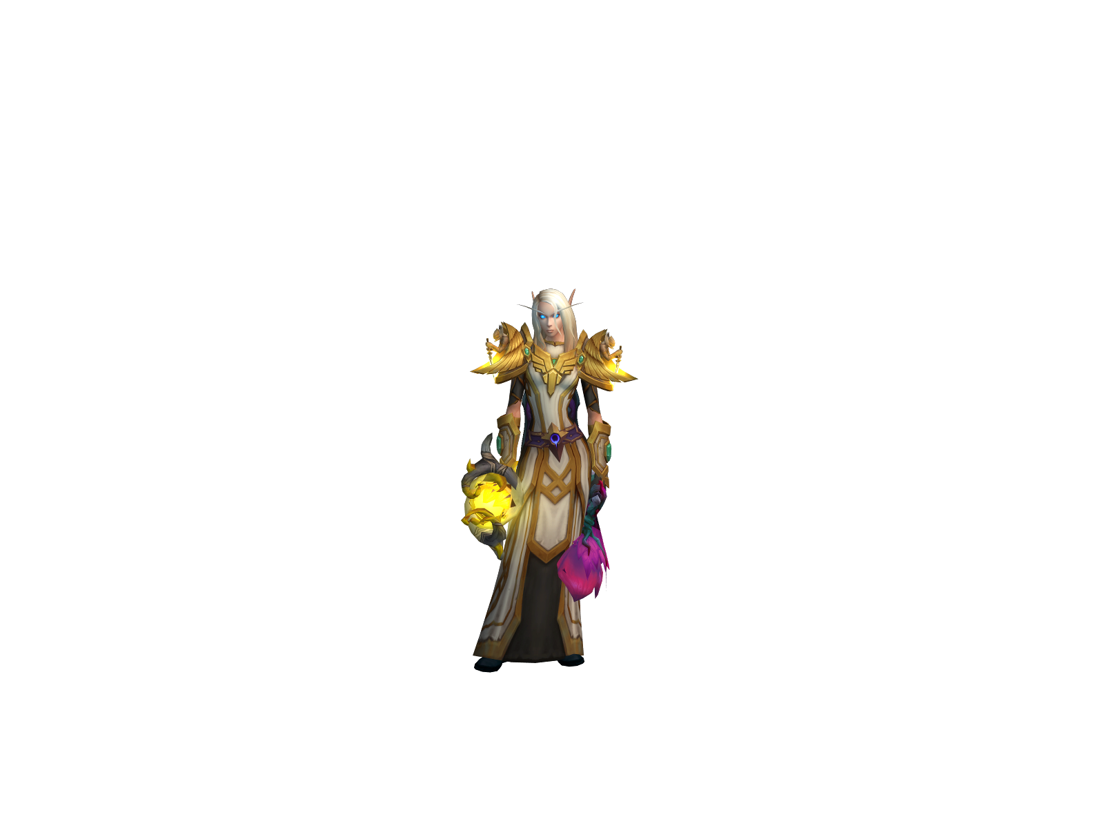 Lumina 3D character render