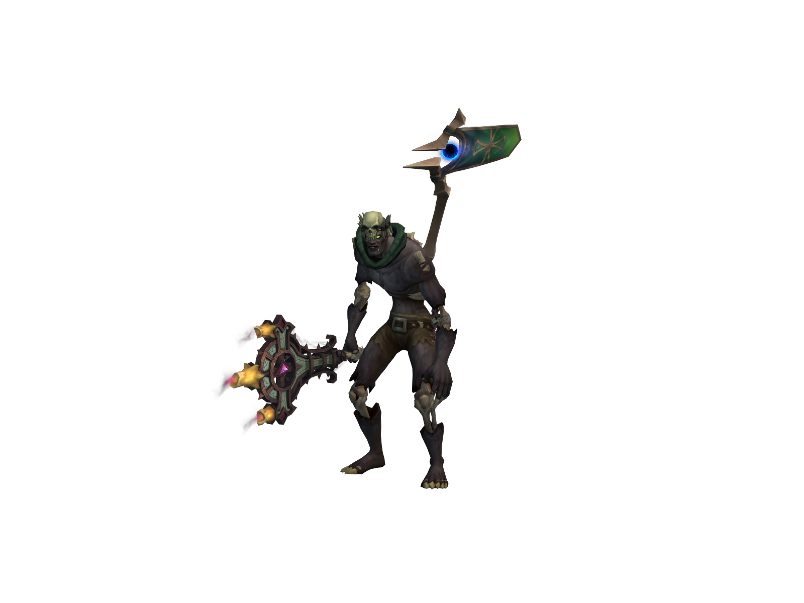 Adux 3D character render