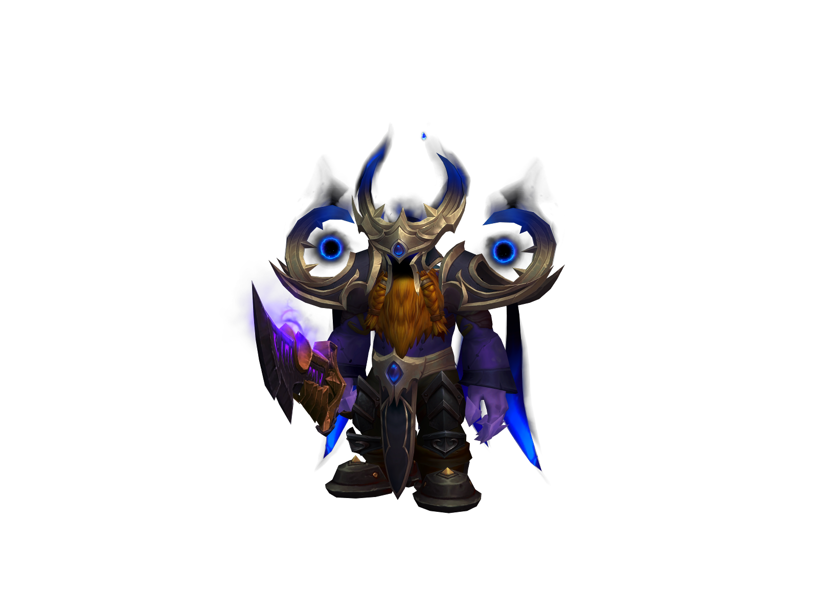 Kiing 3D character render