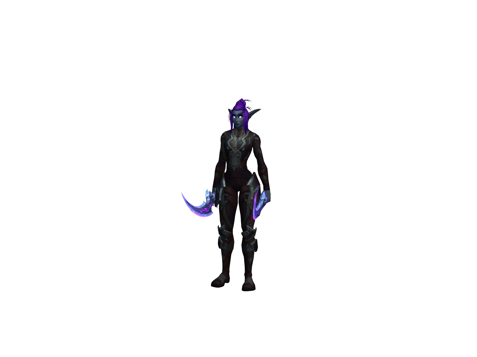 Yuzuriha 3D character render