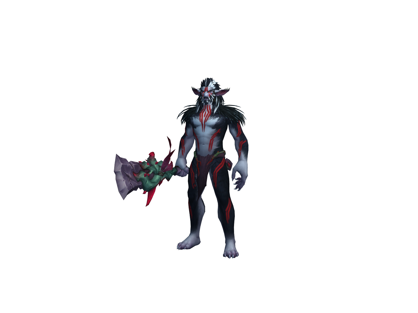 Taladan 3D character render