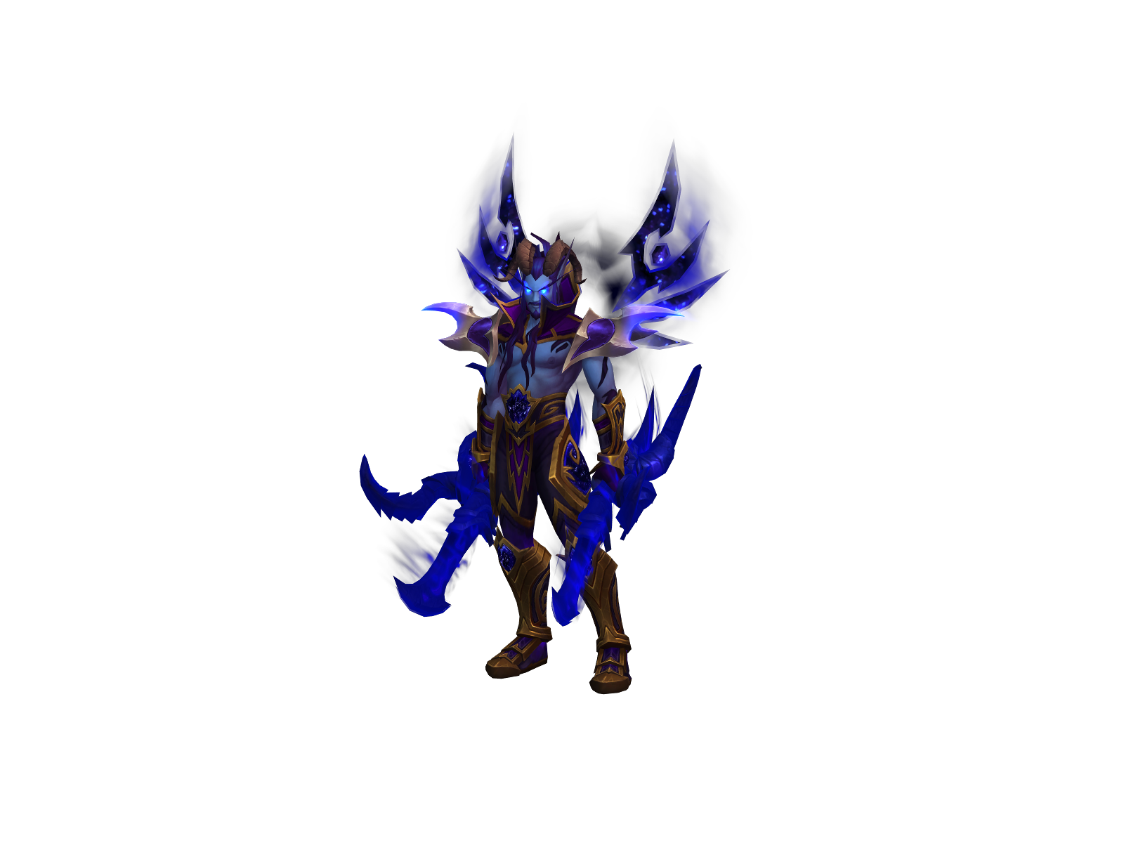 Voidnarwhal 3D character render