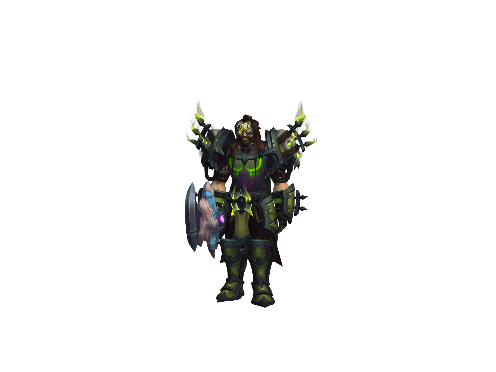 Frozendeath 3D character render