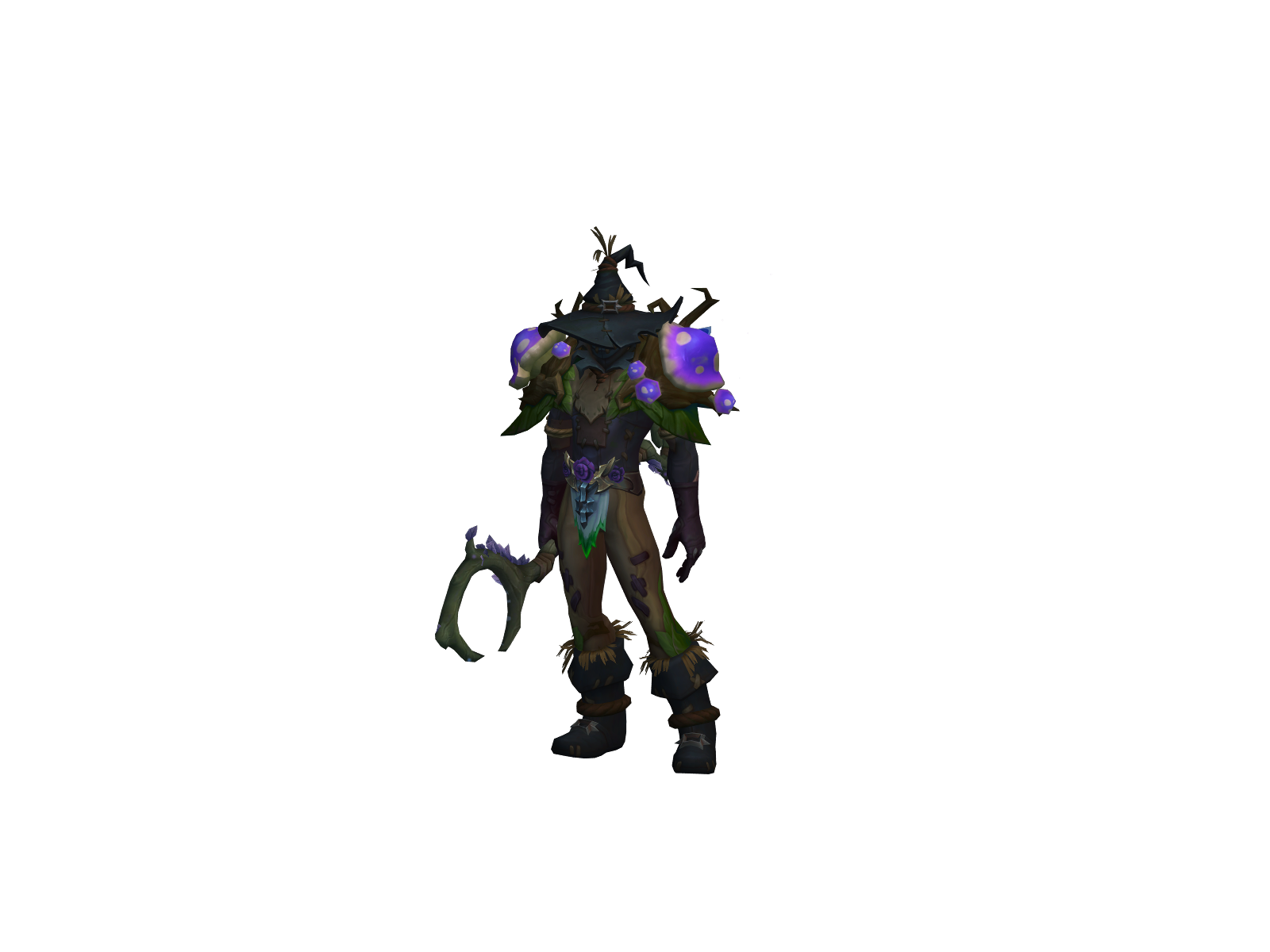 Temptations 3D character render