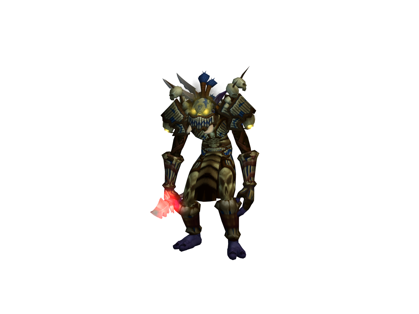 Drokkari 3D character render