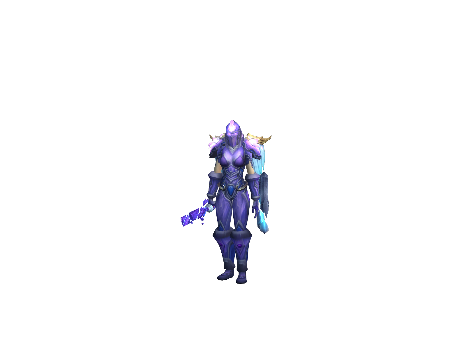 Lightbound 3D character render