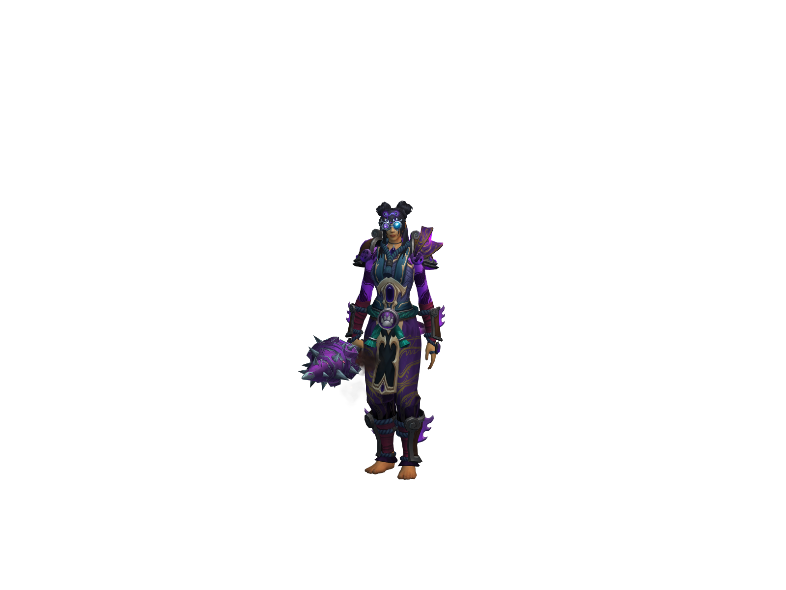 Beastmonk 3D character render